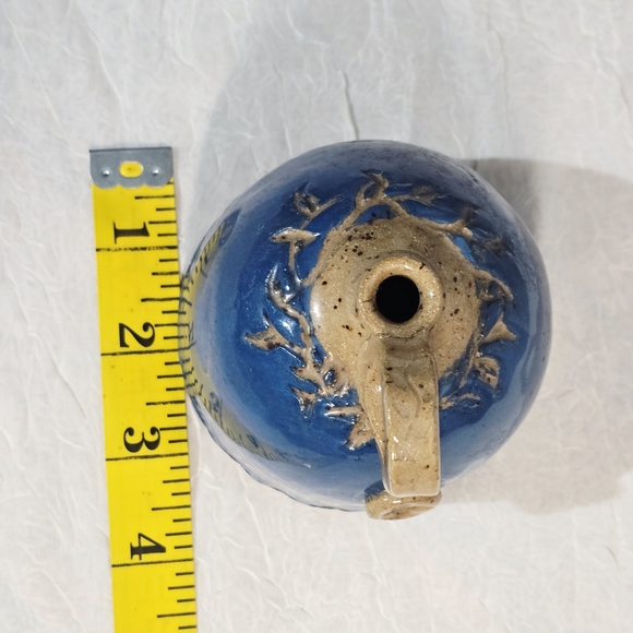 Handcrafted Ceramic in Rich Blue - Picture 4 of 5